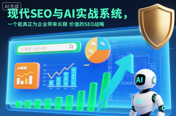现代SEO与AI实战系统，一个能真正为企业带来长期价值的SEO战略(英语+中文字幕)-柚子网创